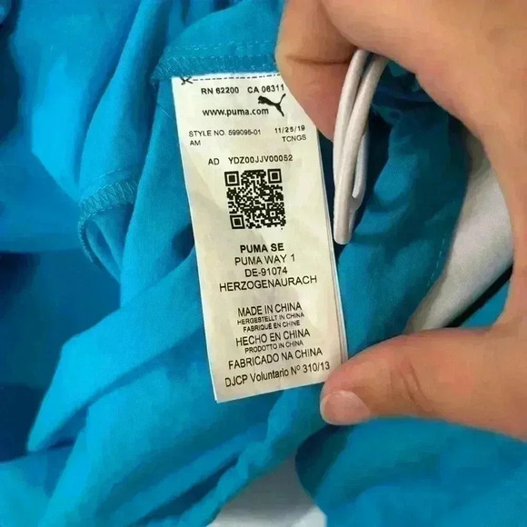 Puma x CLOUD9 Strategy Windbreaker Track Jacket 59909501 Size Medium - Picture 12 of 14